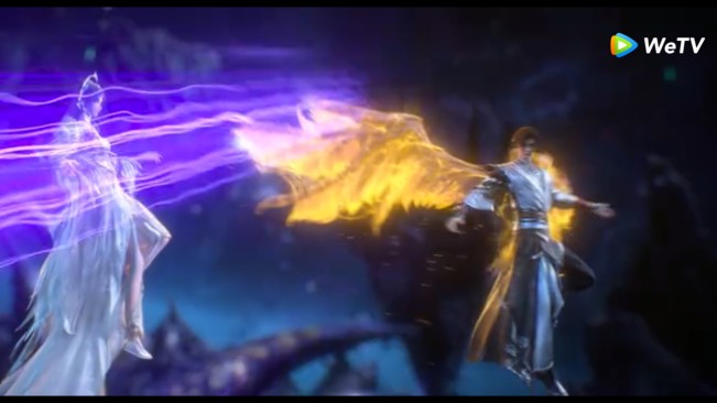 Pertarungan Shi Hao melawan murid akedemi. [We TV]